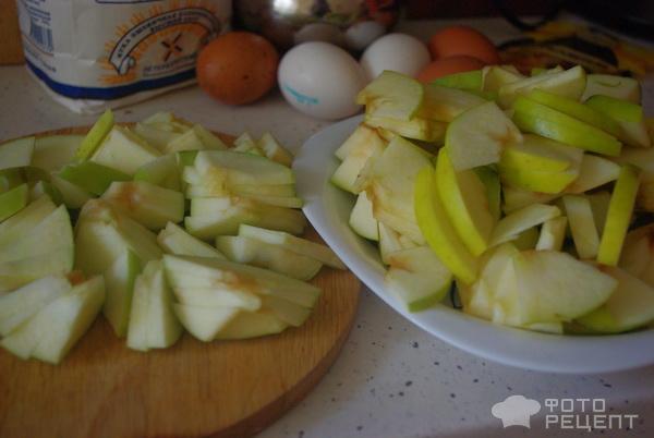 Рецепт Шарлотка с яблоками фото