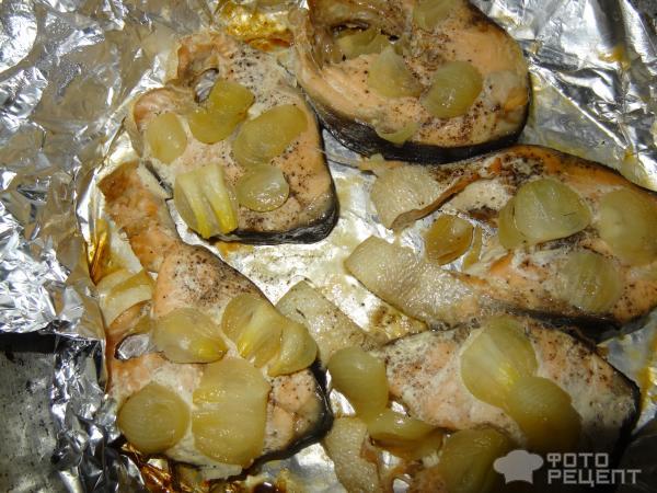 Рецепт Запеченная горбуша с картофелем фото