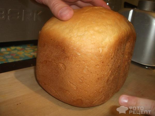 Традиционный белый хлеб для хлебопечки