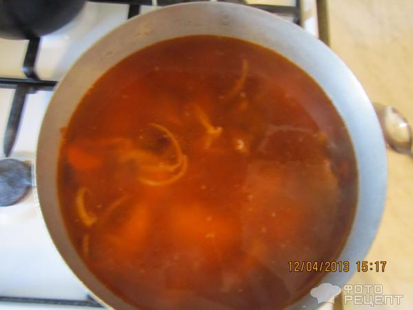 Рецепт Суп с фасолью фото