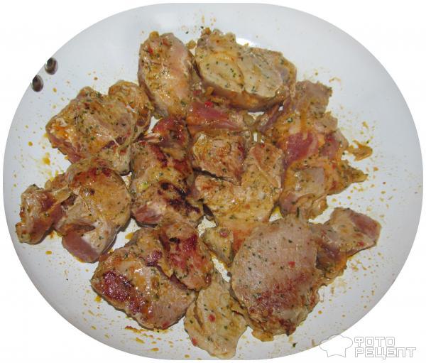 Картошка со свининой в мультиварке Редмонд