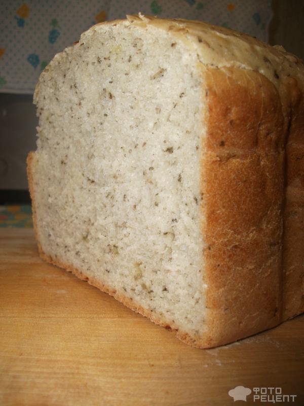 Французский хлеб с травами для хлебопечки