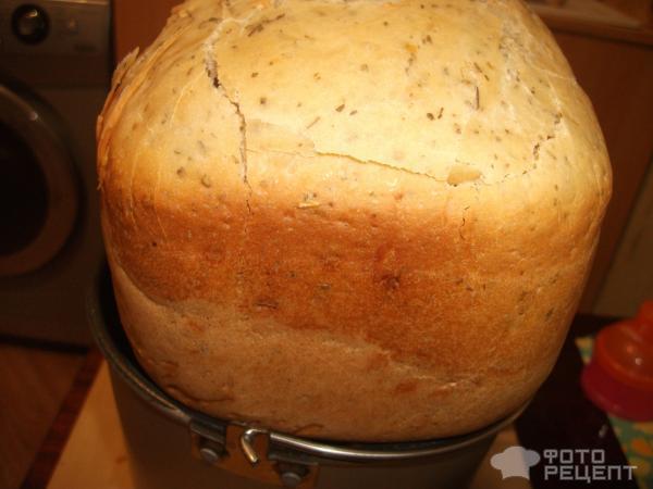 Французский хлеб с травами для хлебопечки