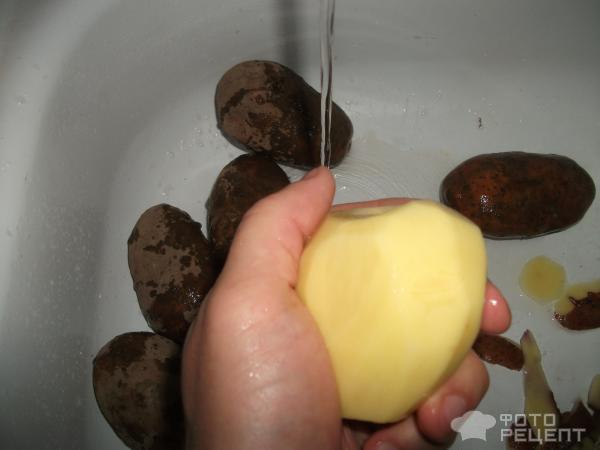 Картофель жаренный с луком