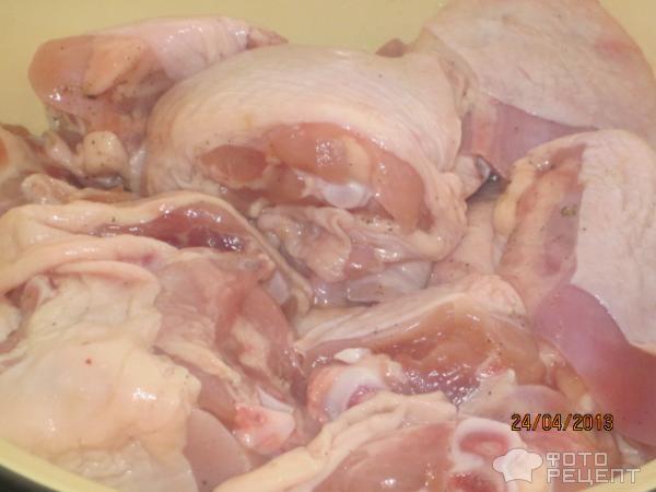Рецепт Куриные бедрышки в духовке фото