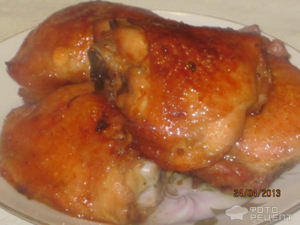 Рецепт Куриные бедрышки в духовке фото