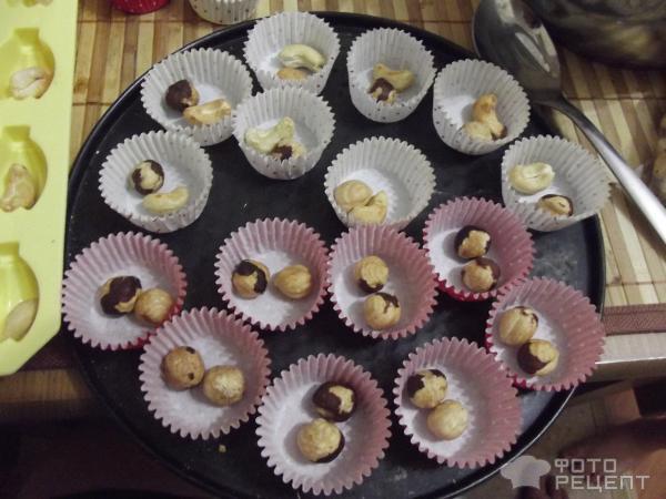 Рецепт Шоколадные конфеты с орехами фото