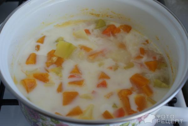 Рецепт Овощной крем-суп фото