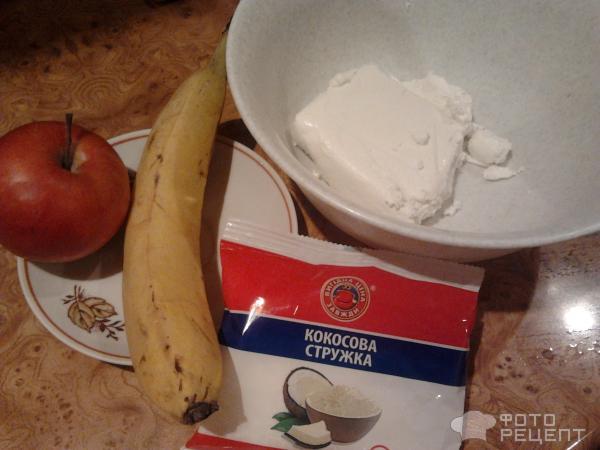 Рецепт Кокосово банановый десерт фото