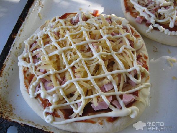 Рецепт Пицца на скорую руку фото