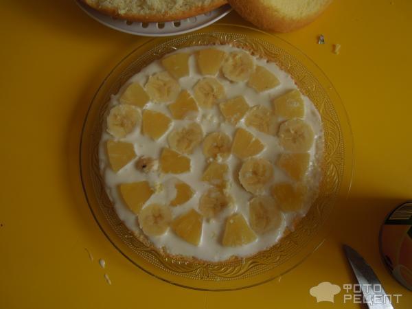 Рецепт Бисквитный торт фото