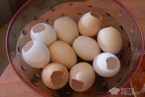 Рецепт Яйца Фаберже (заливные яйца) фото