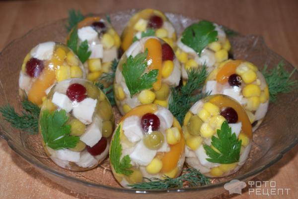 Заливные яйца, вкусных рецептов с фото Алимеро