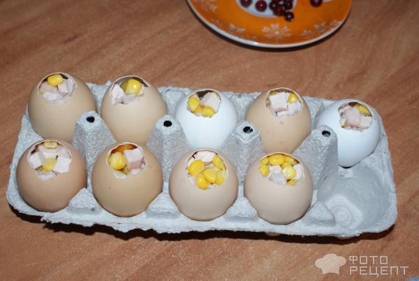 Рецепт Яйца Фаберже (заливные яйца) фото
