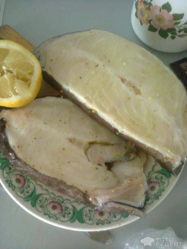 Рецепт Рыба со сморчками и брокколи в сливках фото