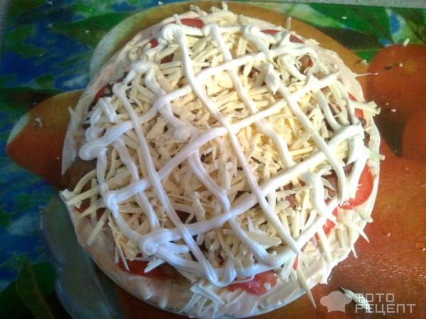 Рецепт Деревенская пицца фото
