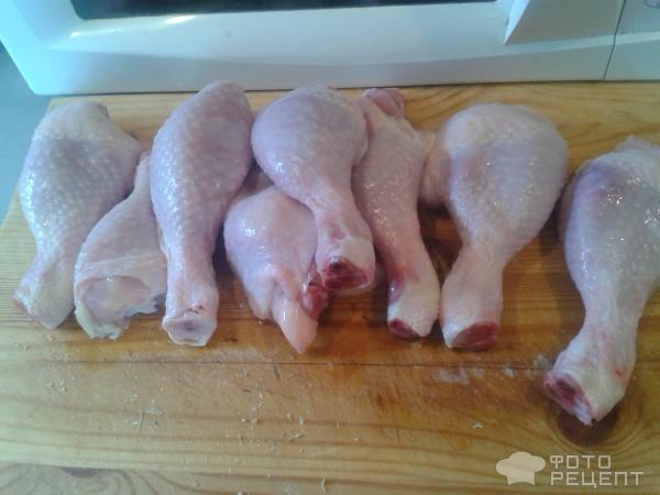 Рецепт Куриные голени в азиатском стиле фото