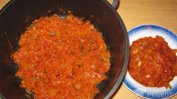 Рецепт Рыбы по-гречески в томатном соусе фото