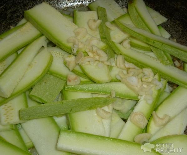 Рецепт Тушеные кабачки фото