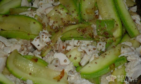 Рецепт Тушеные кабачки фото