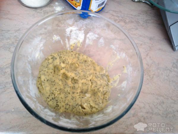 Рецепт Лимонное печенье с маком фото