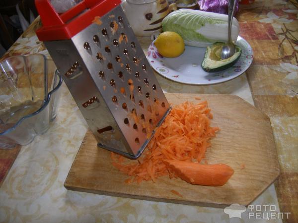 Тертая морковь