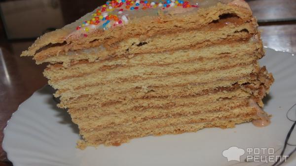 Рецепт торта Медовик фото
