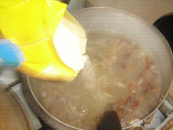 Рецепт Сырно-грибной суп фото