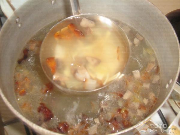 Рецепт Сырно-грибной суп фото