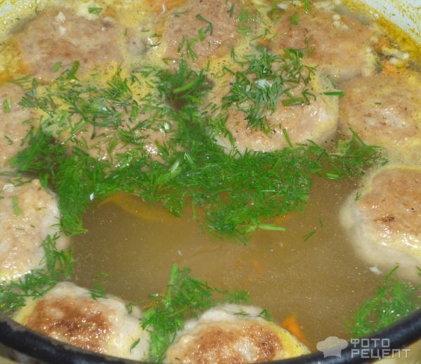 Рецепт Суп с фрикадельками фото