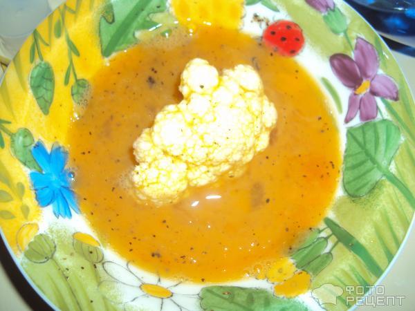 Рецепт Королевский гарнир - цветная капуста в панировке фото