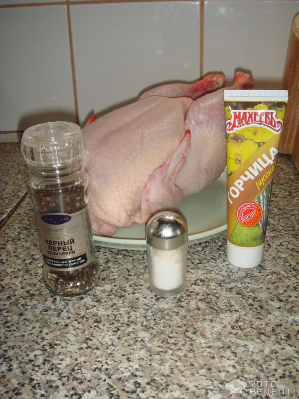 Рецепт Курица в рукаве фото