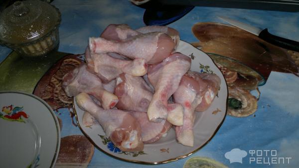 Рецепт Куриные голени запеченные в духовке фото