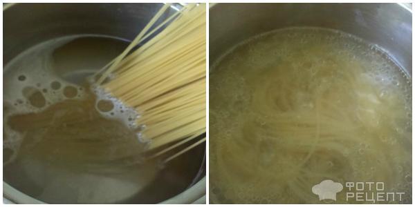 Рецепт Спагетти с ореховым соусом фото