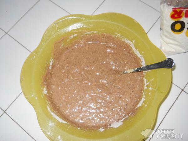 Рецепт Шоколадно-банановые маффины фото