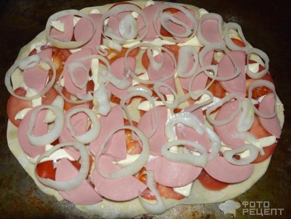 Рецепт Ароматная пицца фото