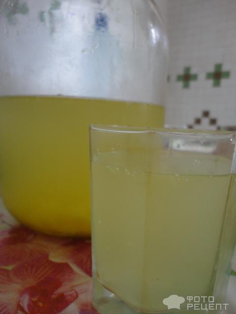 готовый лимонный напиток