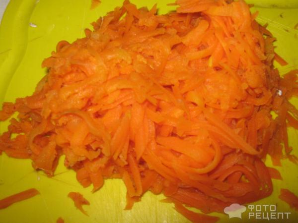 Рецепт салата Из грибов с морковью и яйцами фото