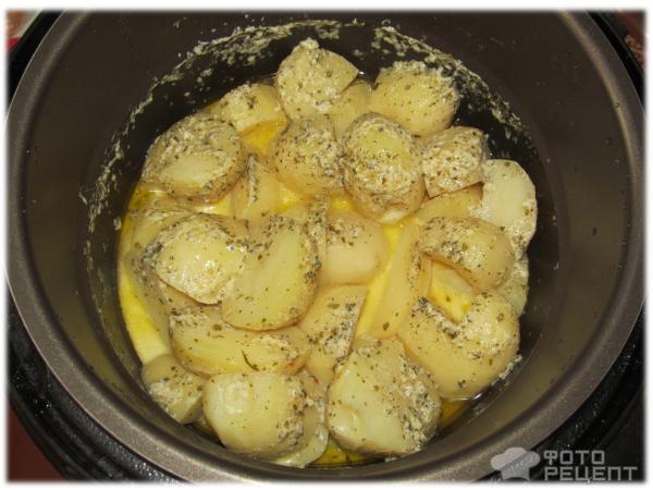 картофель в сметанном соусе