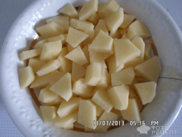 Рецепт Рагу из кабачков и картофеля фото