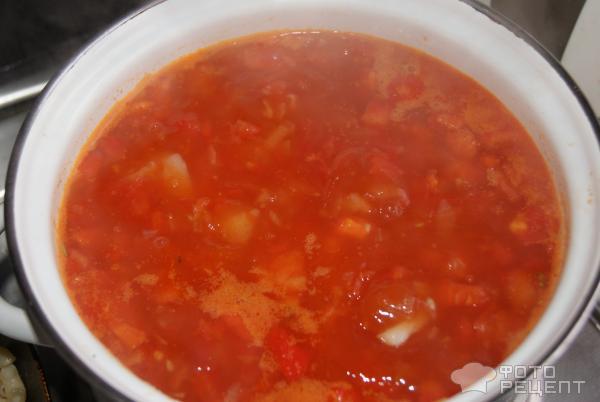 Рецепт Томатный суп фото
