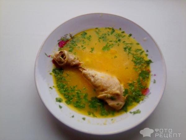 Рецепт Суп куриный со сливочным вкусом фото