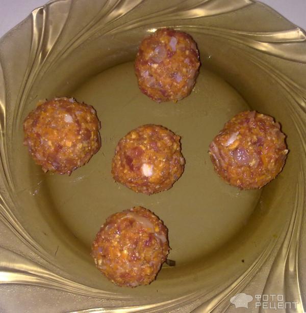 сырые фрикадельки
