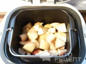 Рецепт Шарлотка с яблоками в хлебопечке фото