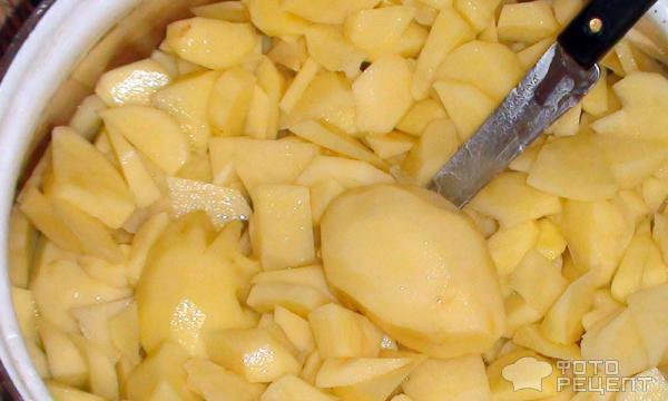 Рецепт Пирог с картофелем и грибами фото