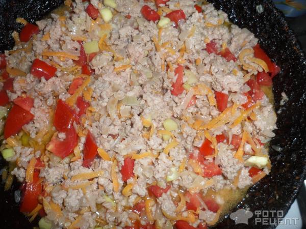 Рецепт Корзинки из кабачков с мясной начинкой фото
