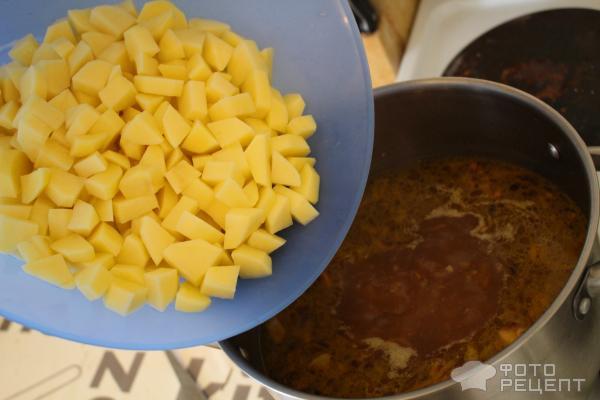 Рецепт Тушеная картошка с мясом фото