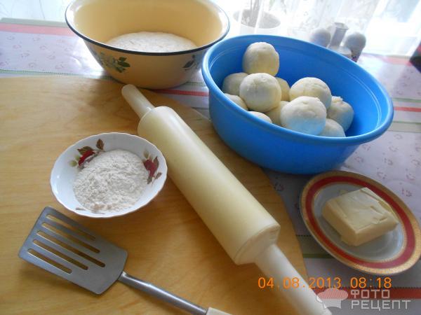 Рецепт балкарских хичинов с картошкой и сыром фото