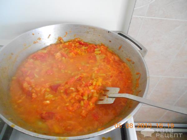 Рецепт Котлеты с картошкой, тушёнными овощами и зеленью фото