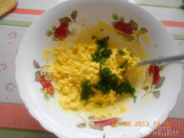 Рецепт Фаршированные яйца фото